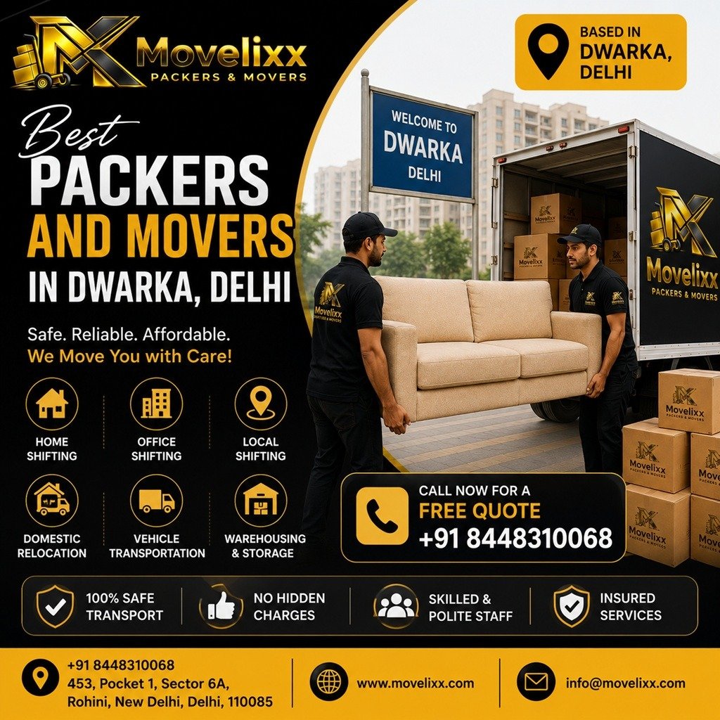 packers and movers in dwarka, Delhi